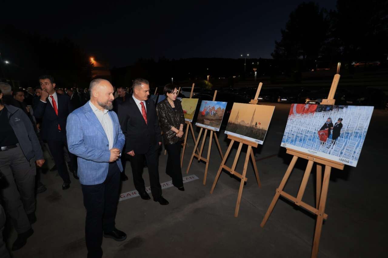 Muğla’da Türk Bayrağı Ulusal Fotoğraf Sergisine Yoğun İlgi 1